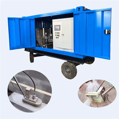 22000Psi Peiriant Roughening Concrete Dŵr Gwasgedd Uchel