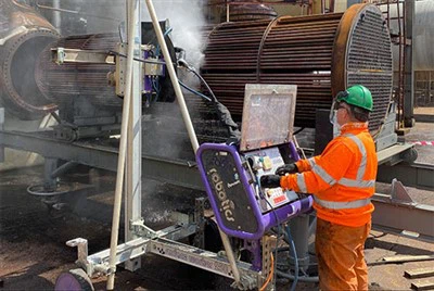 System Glanhau Hydro Cyfnewidydd Gwres Awtomatig