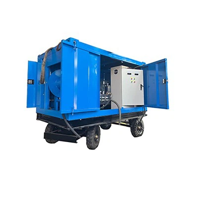 Peiriant Ffrwydro Hydro Ar gyfer Glanhau Preheater Aer
